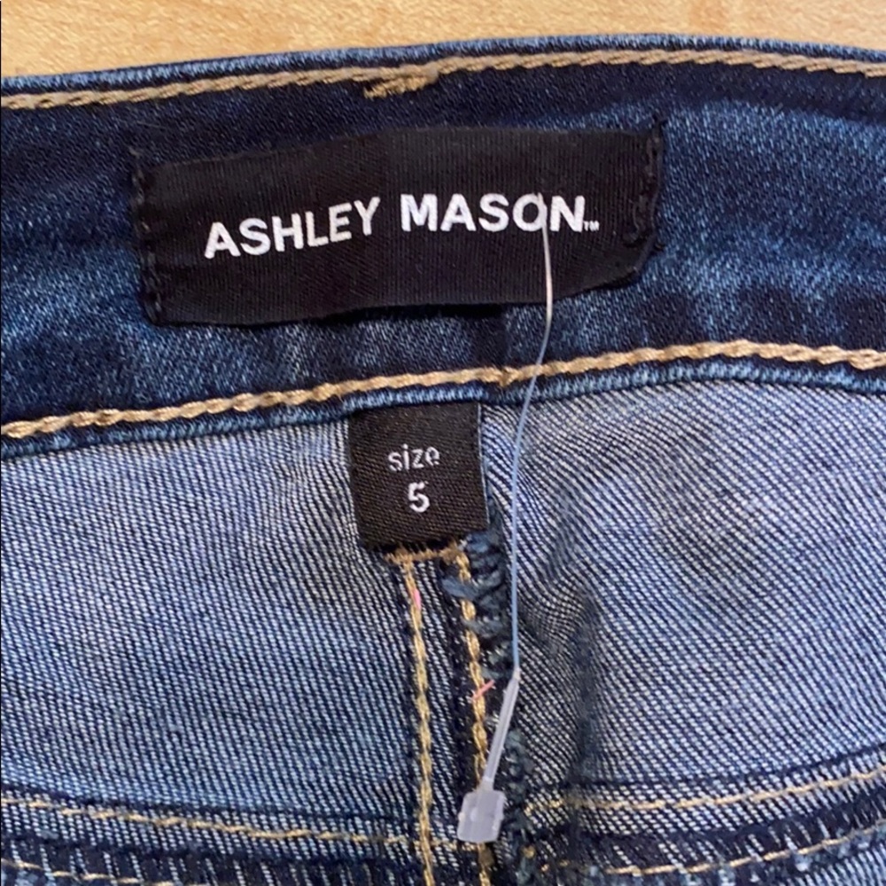 Distressed Jeans - dark wash - Picture 4 of 6